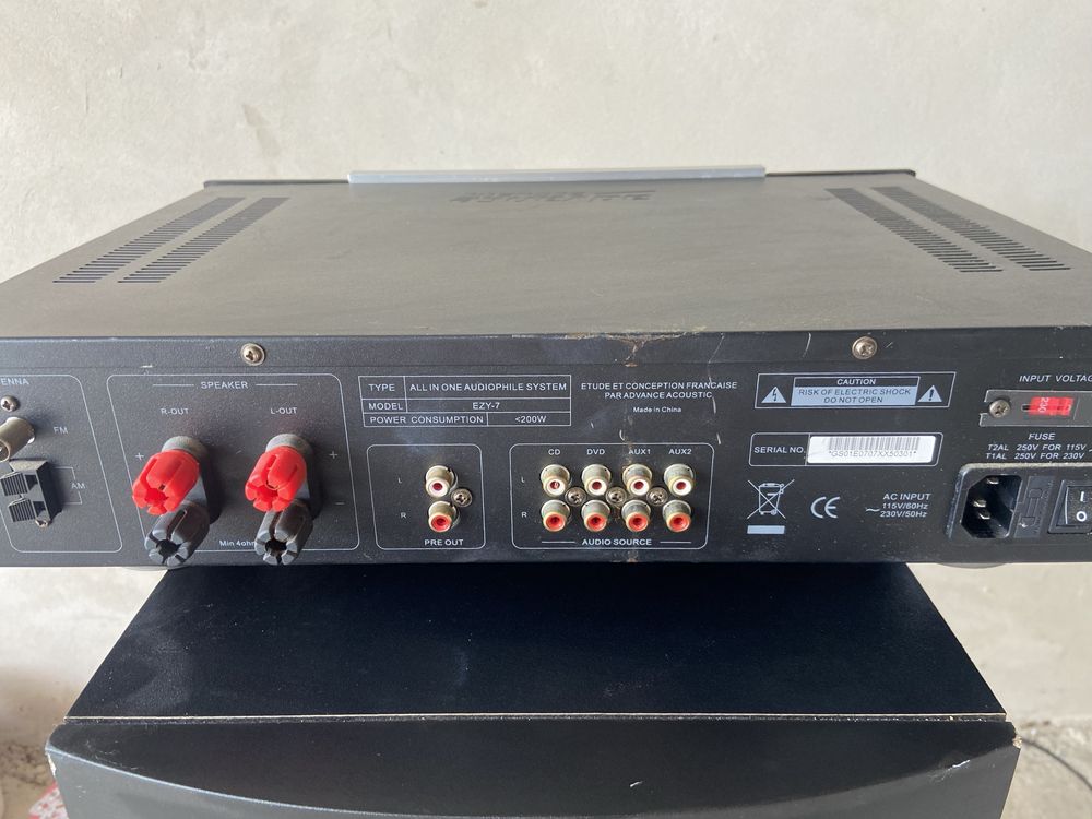 Wzmacniacz ADVANCE Acoustic EZY-7 -stacja M-IP