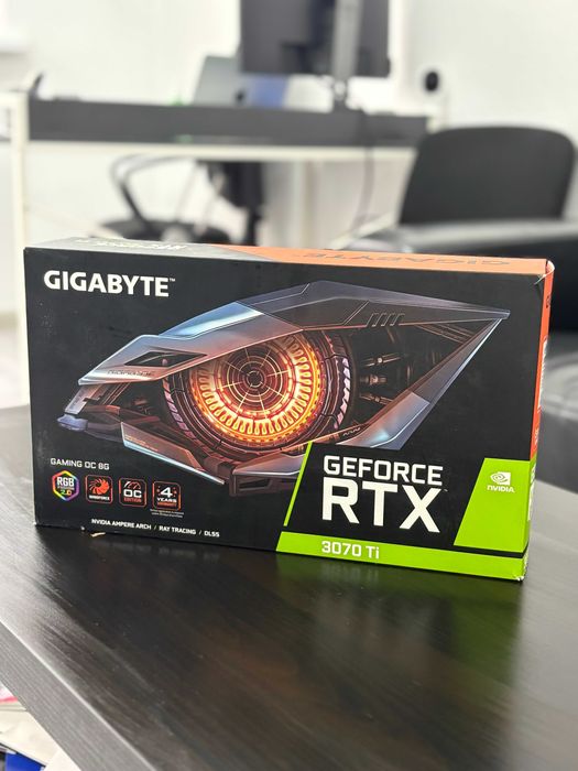 Відеокарта GIGABYTE GeForce RTX3070 Ti 8Gb GAMING