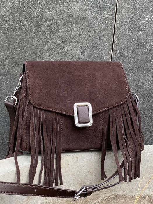 Сумка женская замшевая