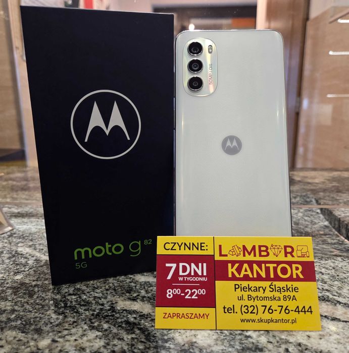 (4430/25) MOTOROLA MOTO G82 / 6GB RAM / 128GB / Kolor WHITE LILY
