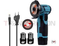 Mini Rebarbadora  Motor sem escovas c/ 2 Baterias 12v Garantia 3 anos