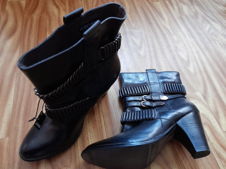 Kozaczki dam.krótkie rozm 38-nowe