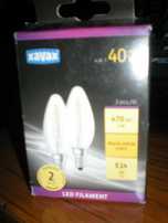 Żarówka LED 40W E14 Sztuk 2