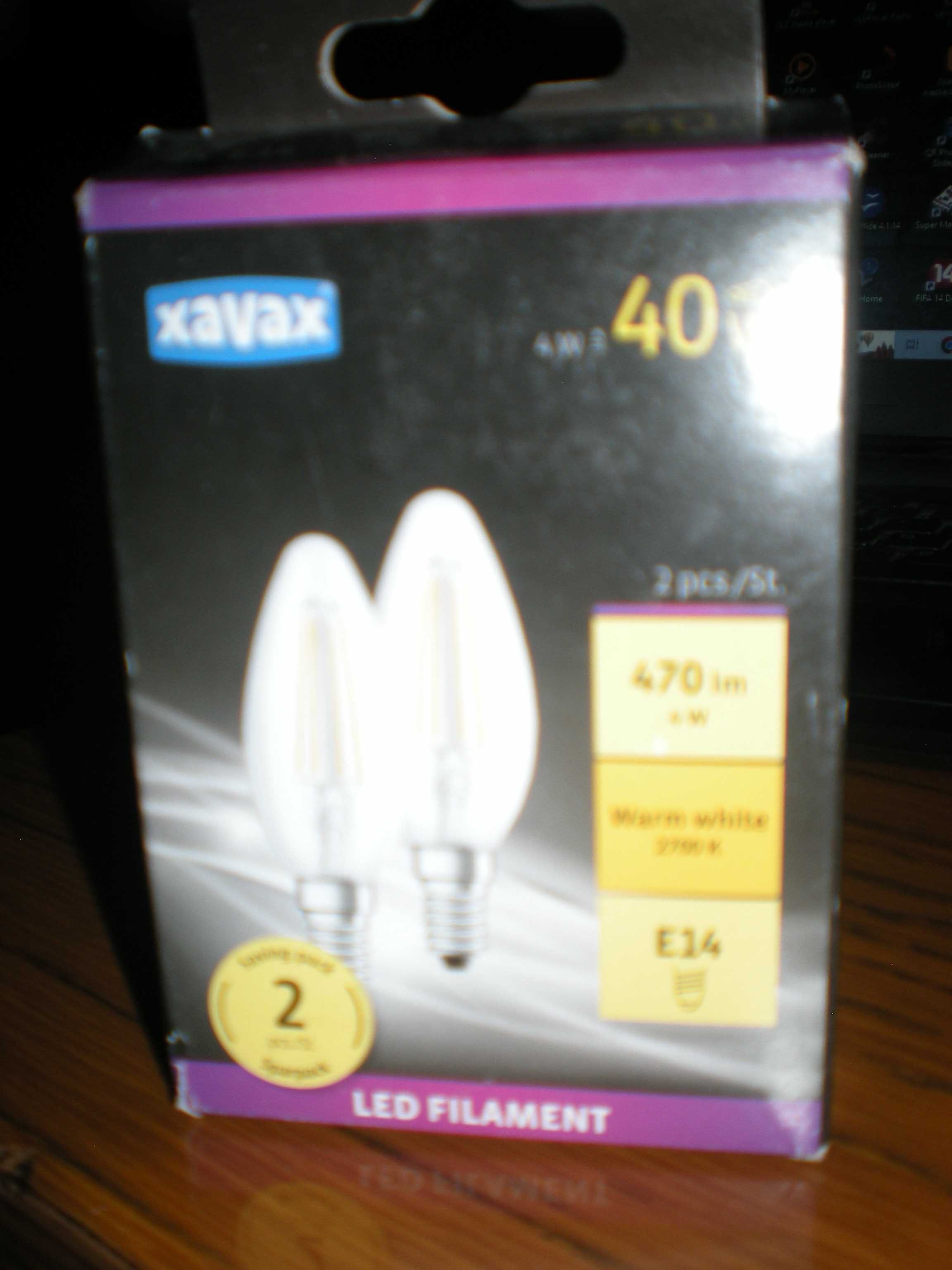 Żarówka LED 40W E14 Sztuk 2