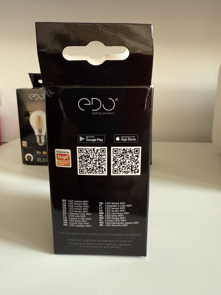 Smart żarówka WiFi LED Filament E27 806lm – Edo Ruva Nowa Kraków