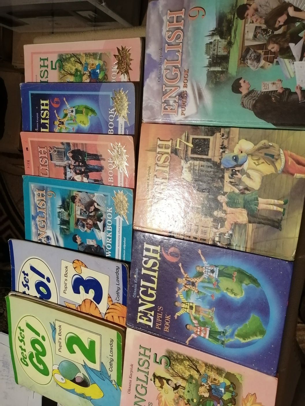 Навчальні книги з англійської мови