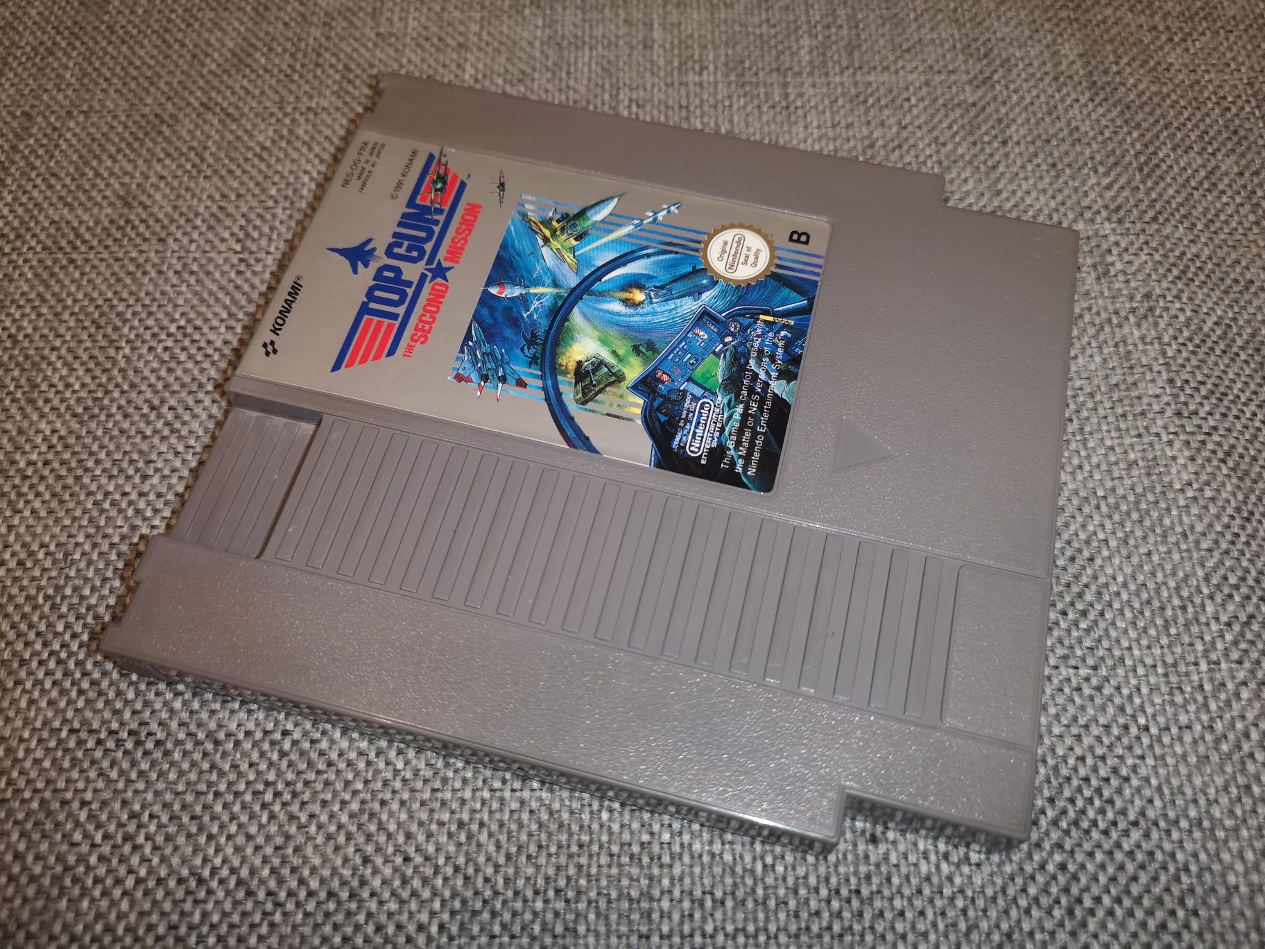 Top Gun Second Mission NES Nintendo gra PAL ANG (oryginał testowany)