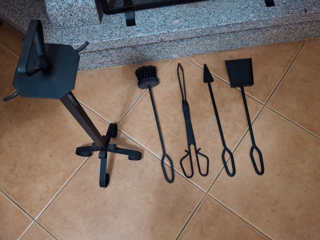 Acessórios de lareira