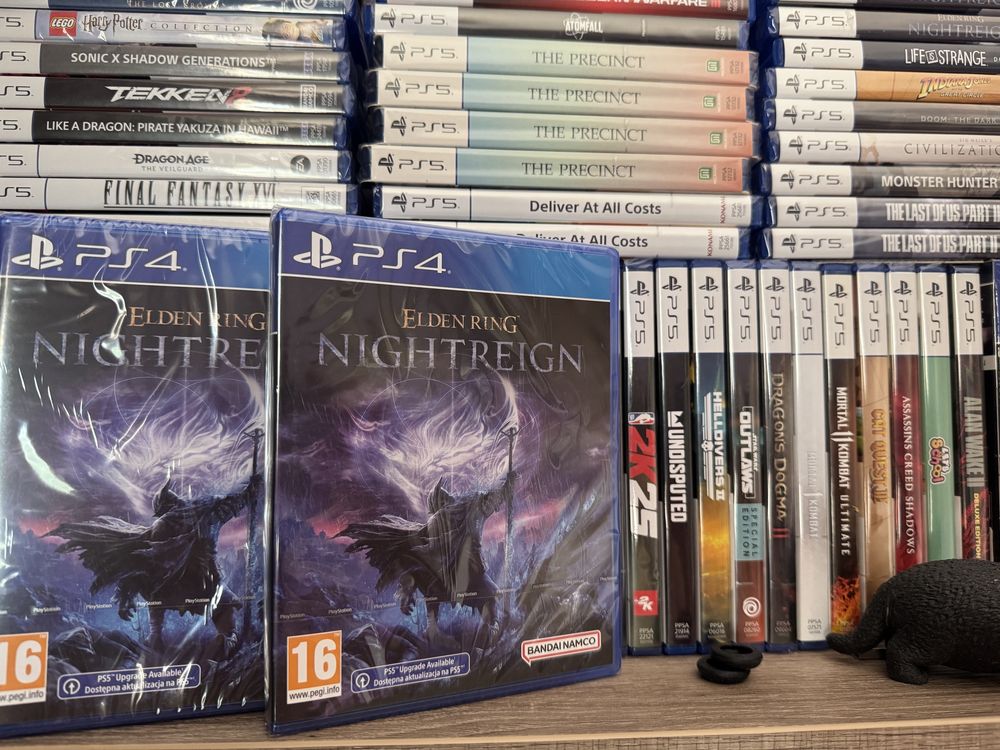 Нові офіційні диски Elden Ring: Nightreign (PS4) (безкотовна доставка)