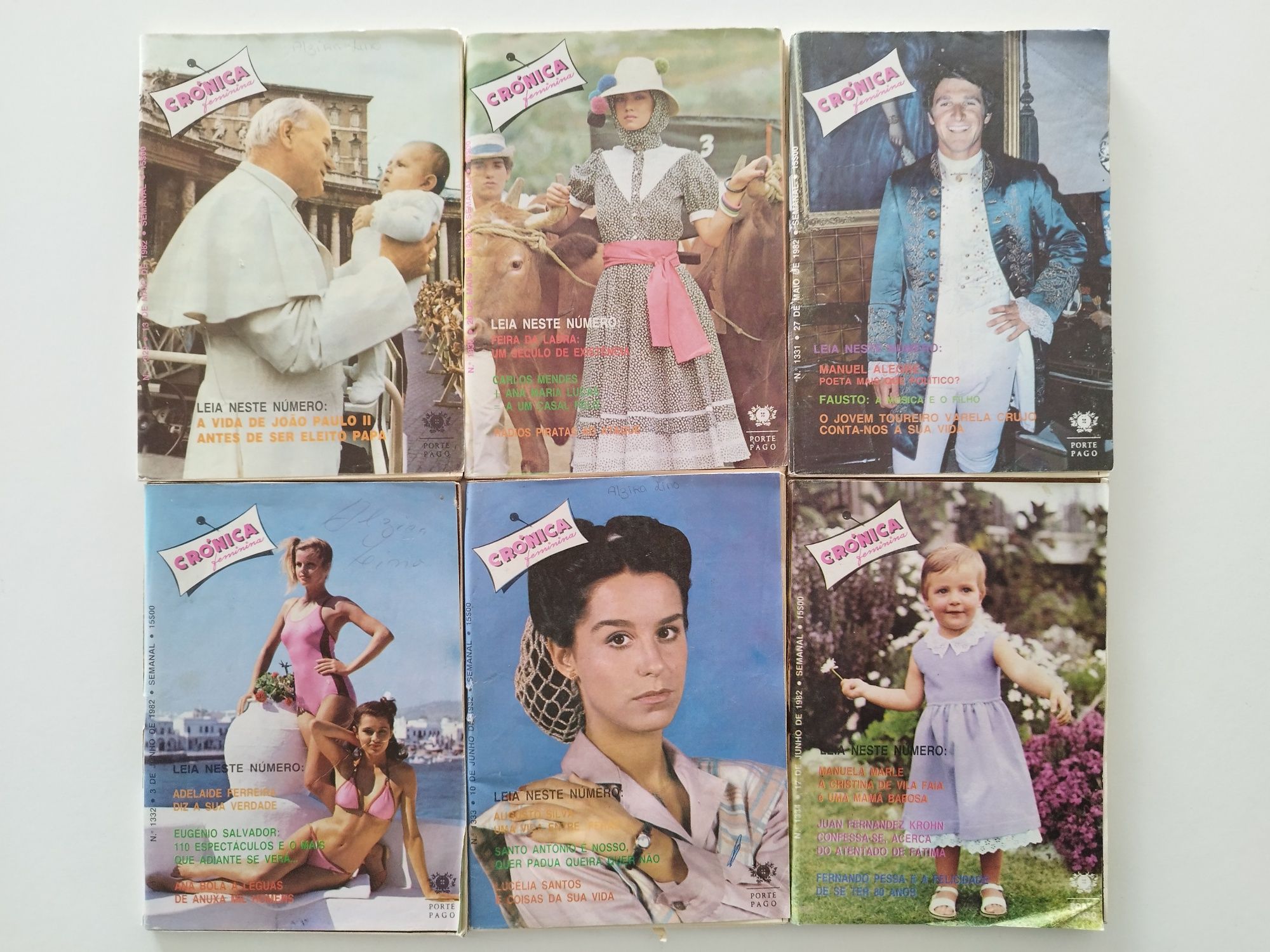 Revistas Crónica Feminina 1982