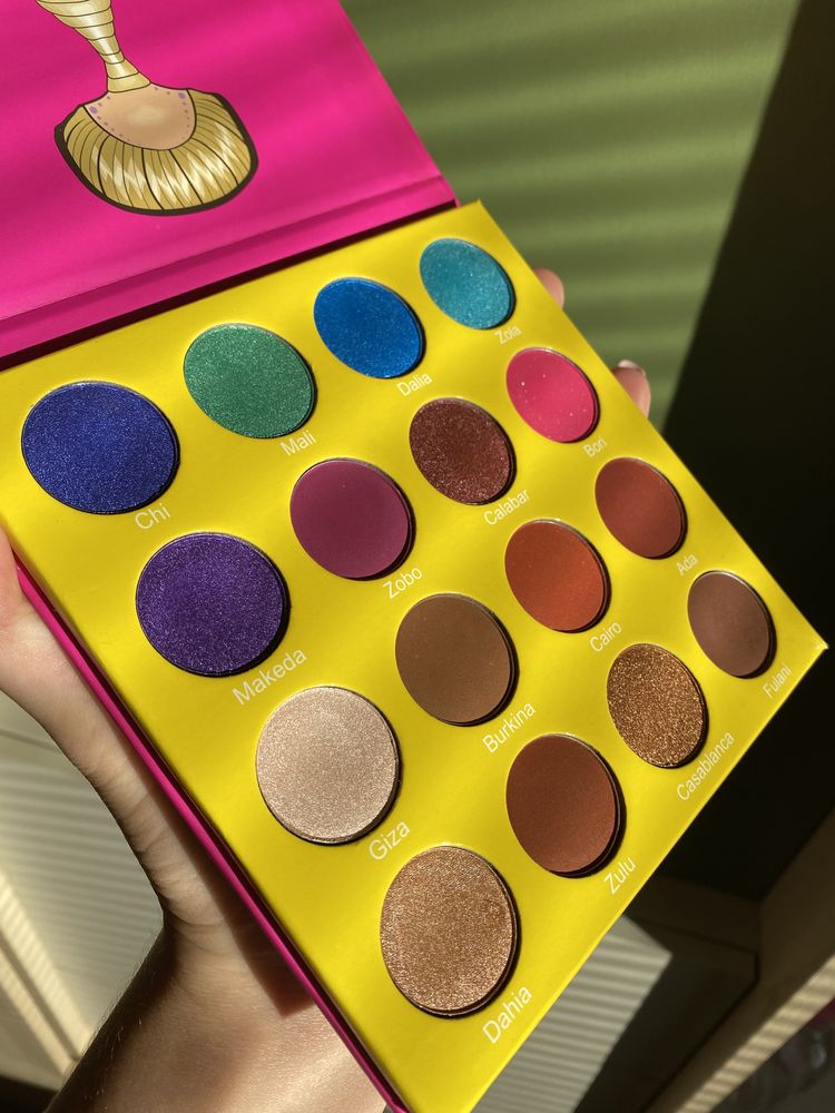 JUVIA'S PLACE Masquerade Palette Mini Paleta Cieni