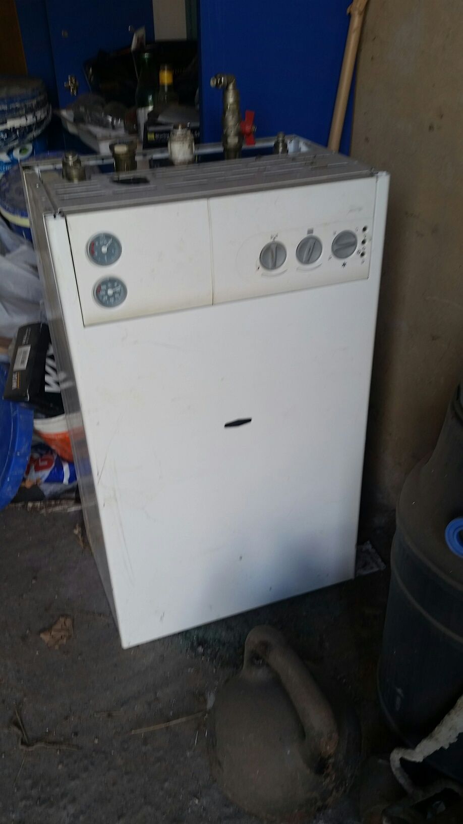 Газовый котел дымоходный