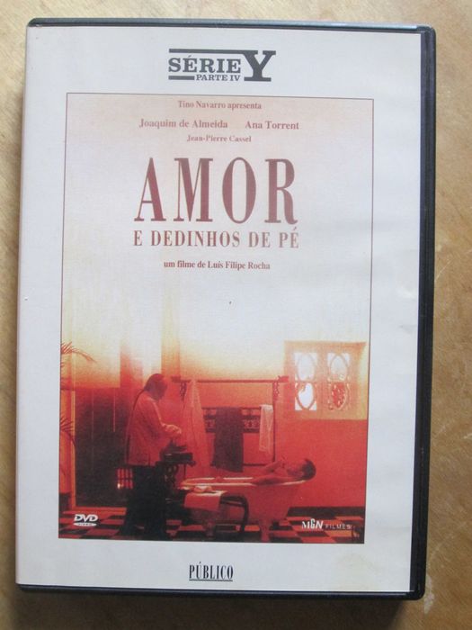 DVD Amor e Dedinhos de Pé, João DÁvila, Joaquim d Almeida, Ana Torrent