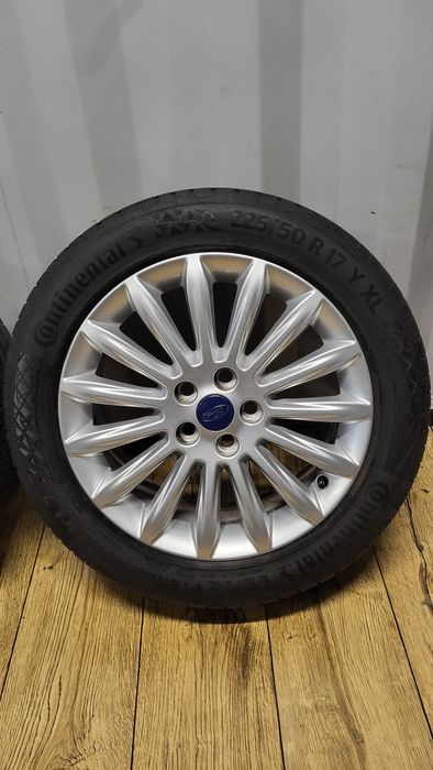 Felgi Ford 17" 5x108 z oponami 225/50 R17 S-Max C-Max Mondeo MK4 MK5