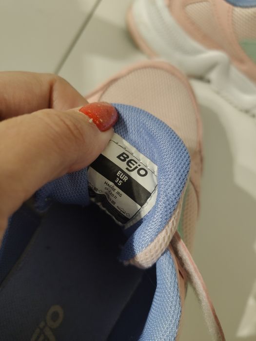 Buty klapki adidasy sneakersy dla dziewczynki 34 35 36 Bejo fila champ
