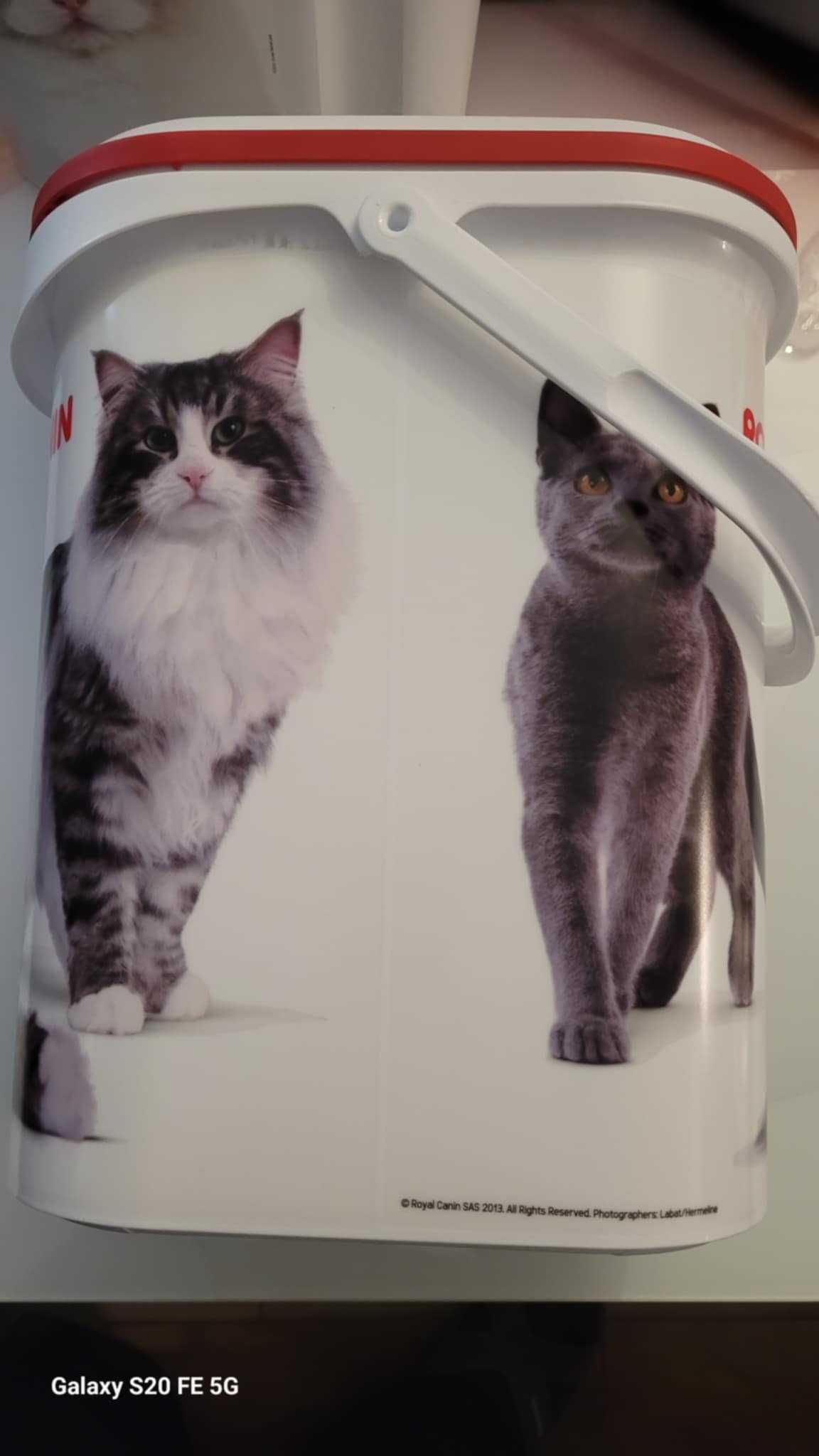 POJEMNIK NA KARMĘ dla kota 4KG puszka CURVER 10L