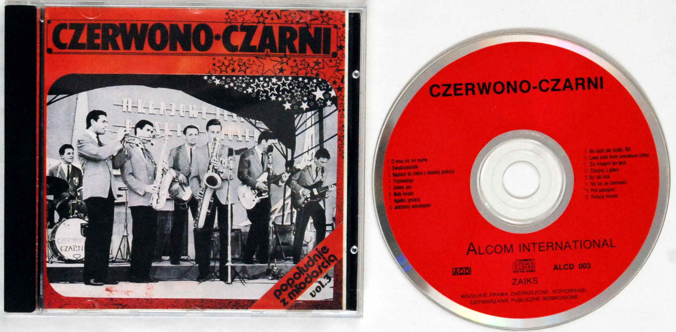 (CD) Czerwono-Czarni - Popołudnie Z Młodością - Vol. 3