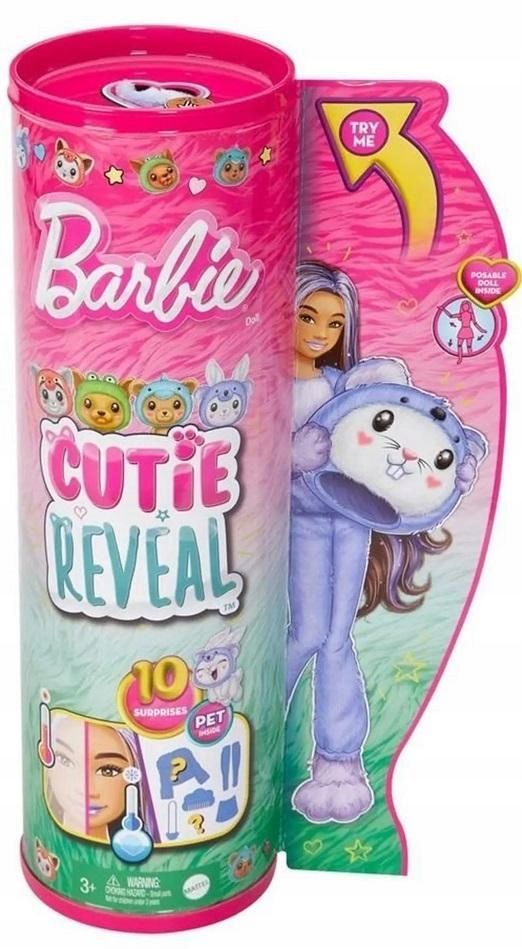 Barbie Color Reveal Lalka Króliczek-koala Hrk26