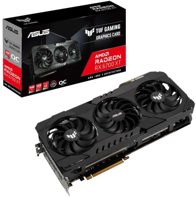 Placa Gráfica ASUS TUF Gaming AMD Radeon  RX 6700 XT 12GB  GDDR6
