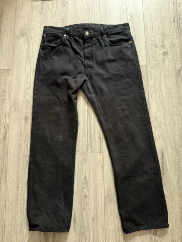 Levis W38 L32 Jeans Vintage, Spodnie 501 Dark color