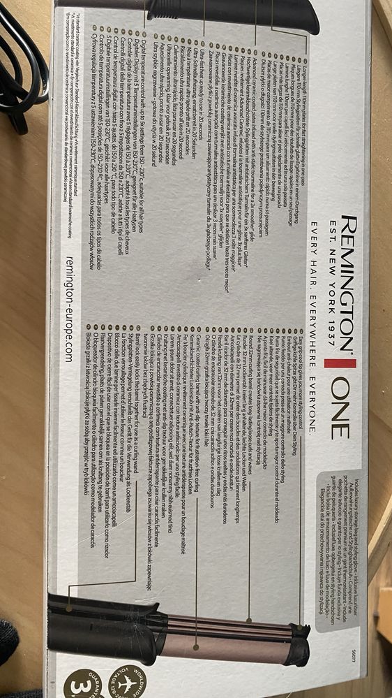 Remington prostownico- lokówka 2 in 1