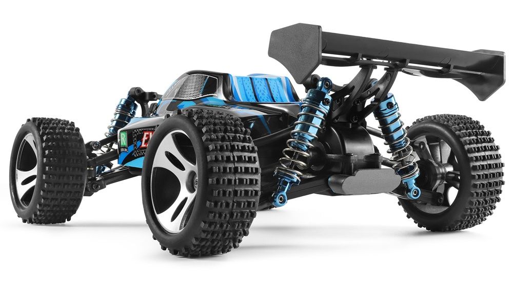 Carro telecomandado RC Buggy Wltoys 184011 escala 1:18 30km/h Lipo 4x4