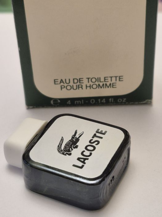 Lacoste edt pour homme 4 ml, miniatura vintage
