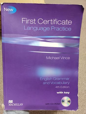 first certificate language practice M. Vince 4th edition