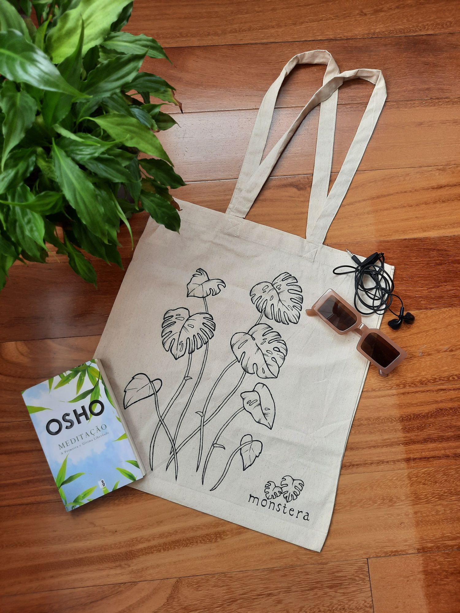 Tote bag pintadas à mão