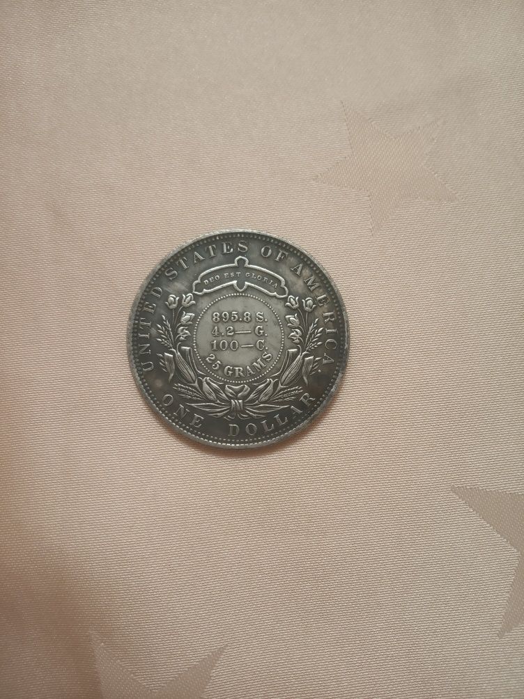 Монета 1 доллар 1880