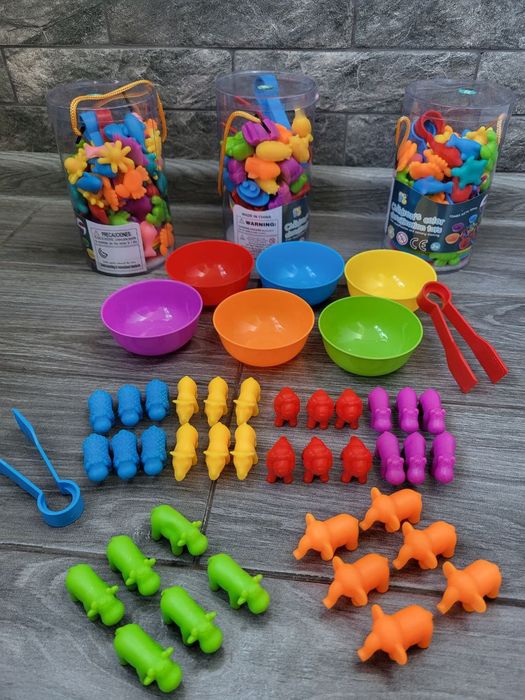 Сортер Монтессорі по кольорах