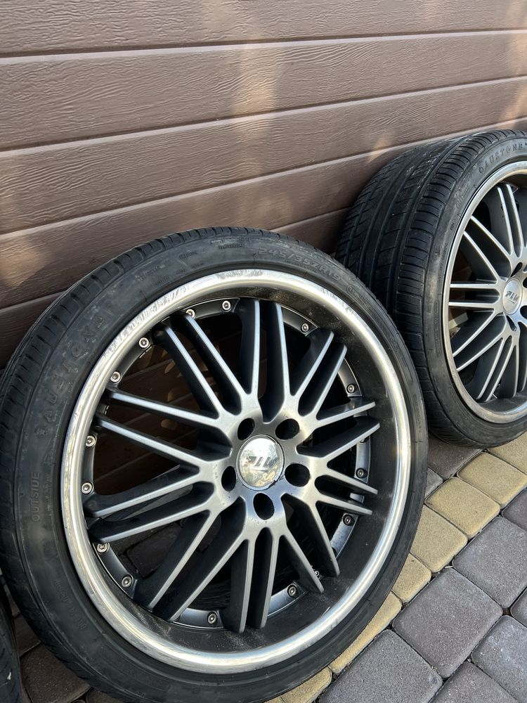 Oryginalne Niemieckie alufelgi koła  letnie 19 5x112 245/35 Audi Vw