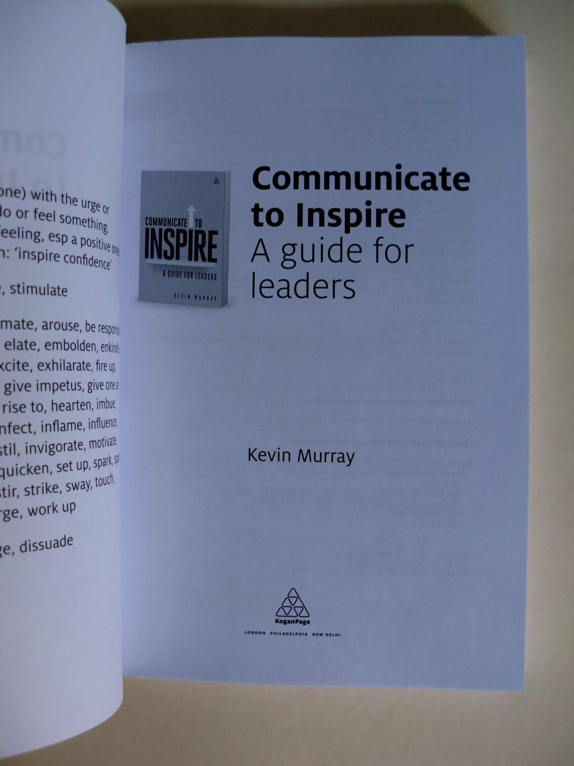 Communicate to Inspire
de Kevin Murray