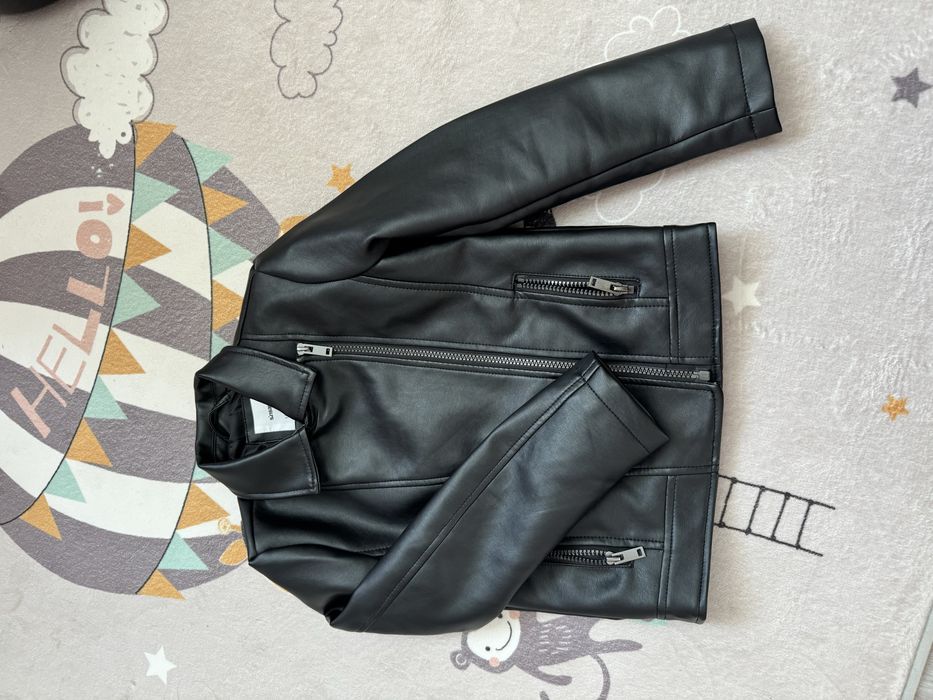 Шкіряна куртка дитяча