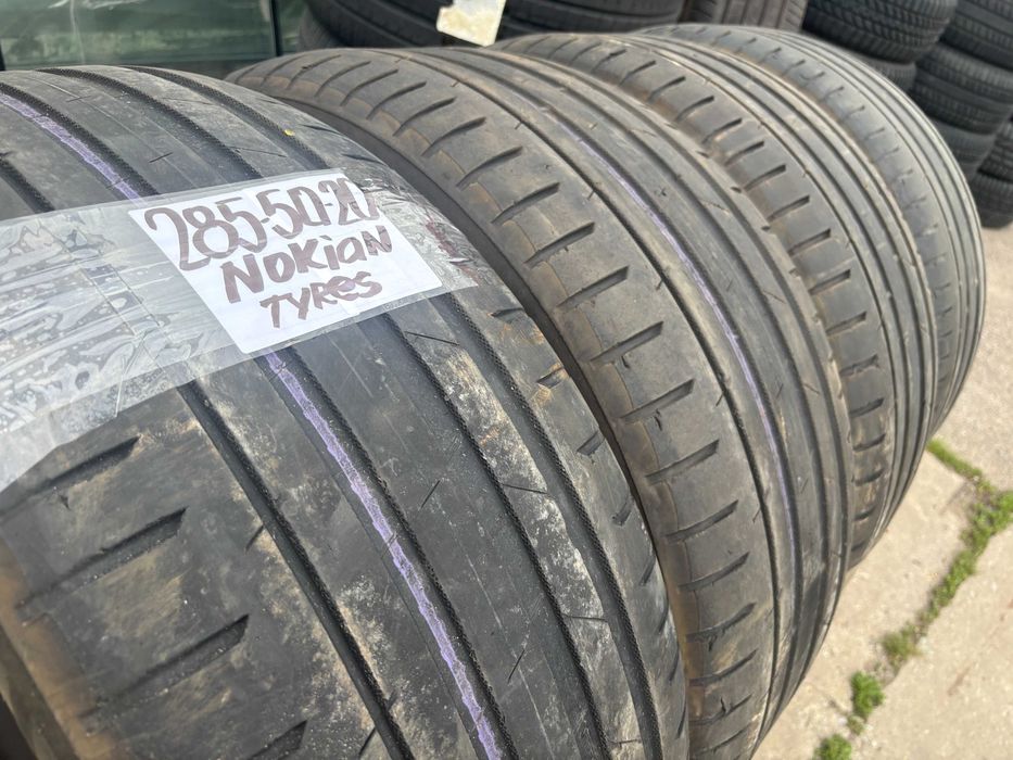 285-50-R20 NOKIAN HAKKA BLACK поштучно летней резины GERMANY 2024