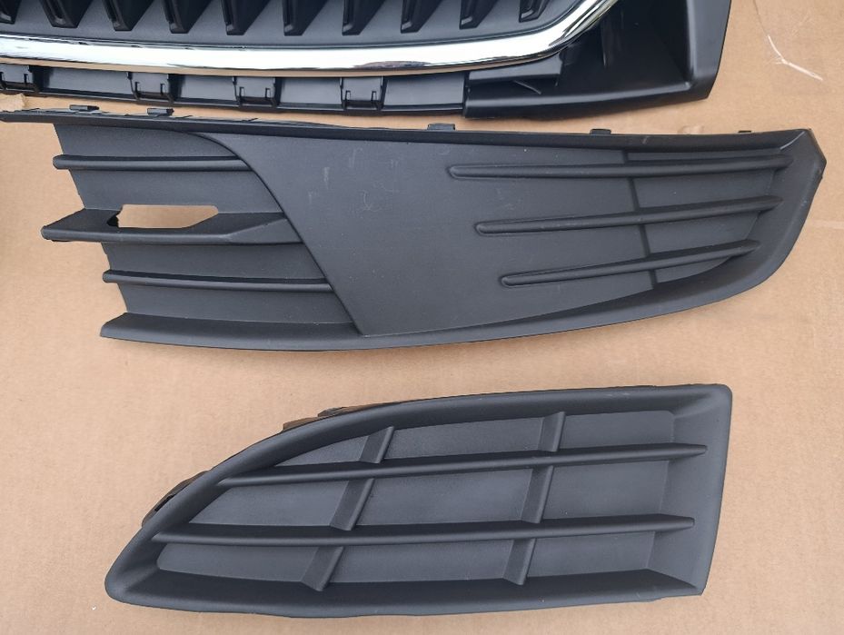 Решітка skoda fabia 3, шкода фабіа