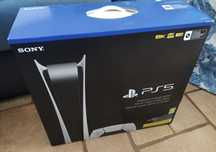 PS5 digital com 1 comando
