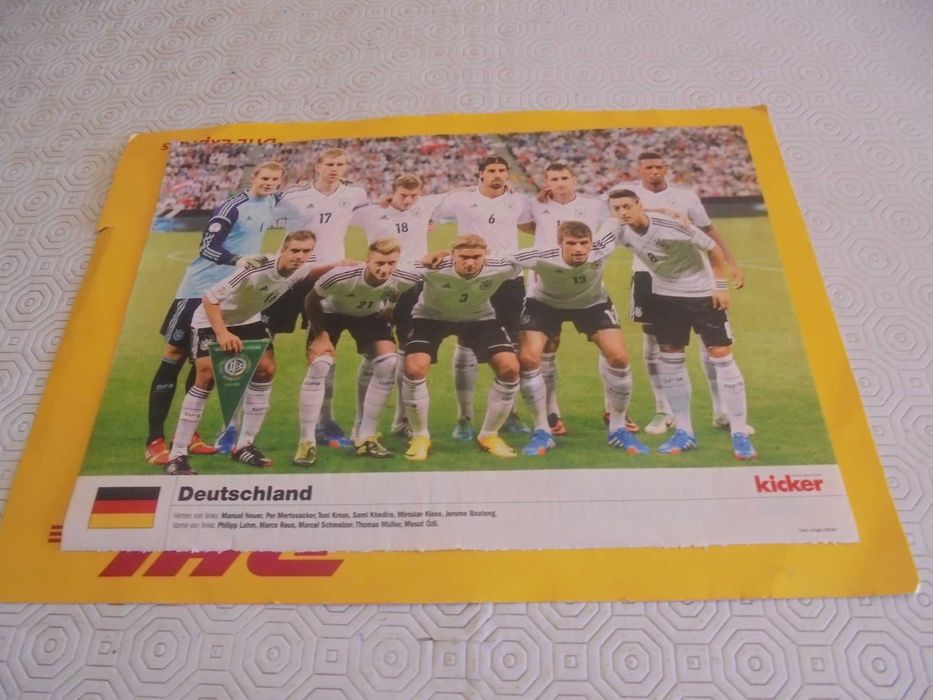 Posters (21,5X30) de Seleções de Futebol no Mundial de 2014 no Brasil