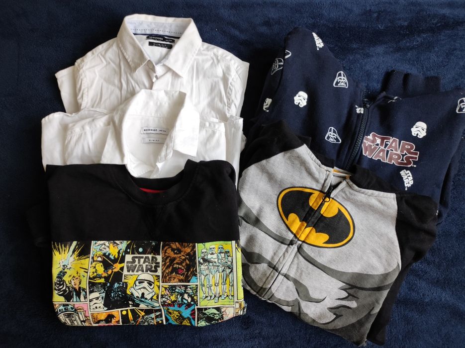 Zestaw ubrań dla chłopca 5 sztuk rozmiar 134/140