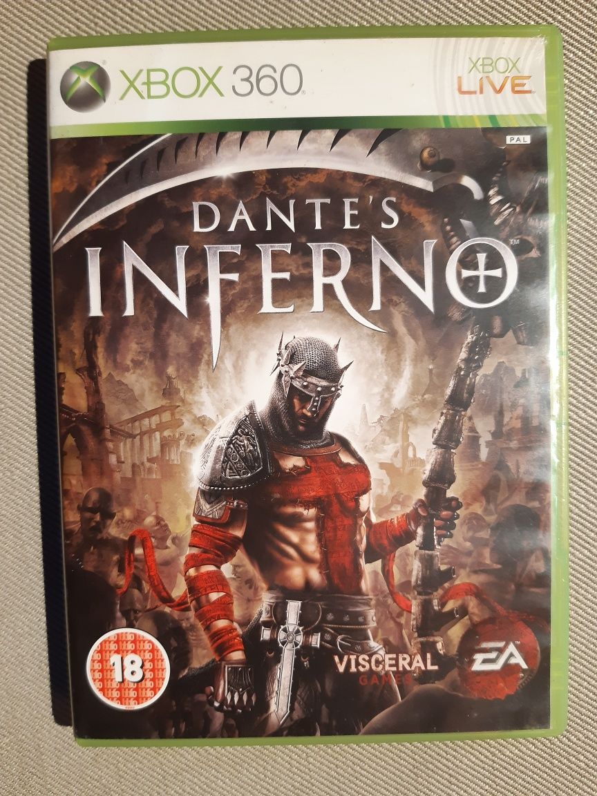 Gra Dante's Inferno na konsolę xbox 360