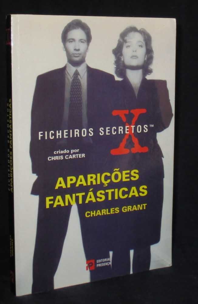 Livro Ficheiros Secretos Aparições Fantásticas Charles Grant