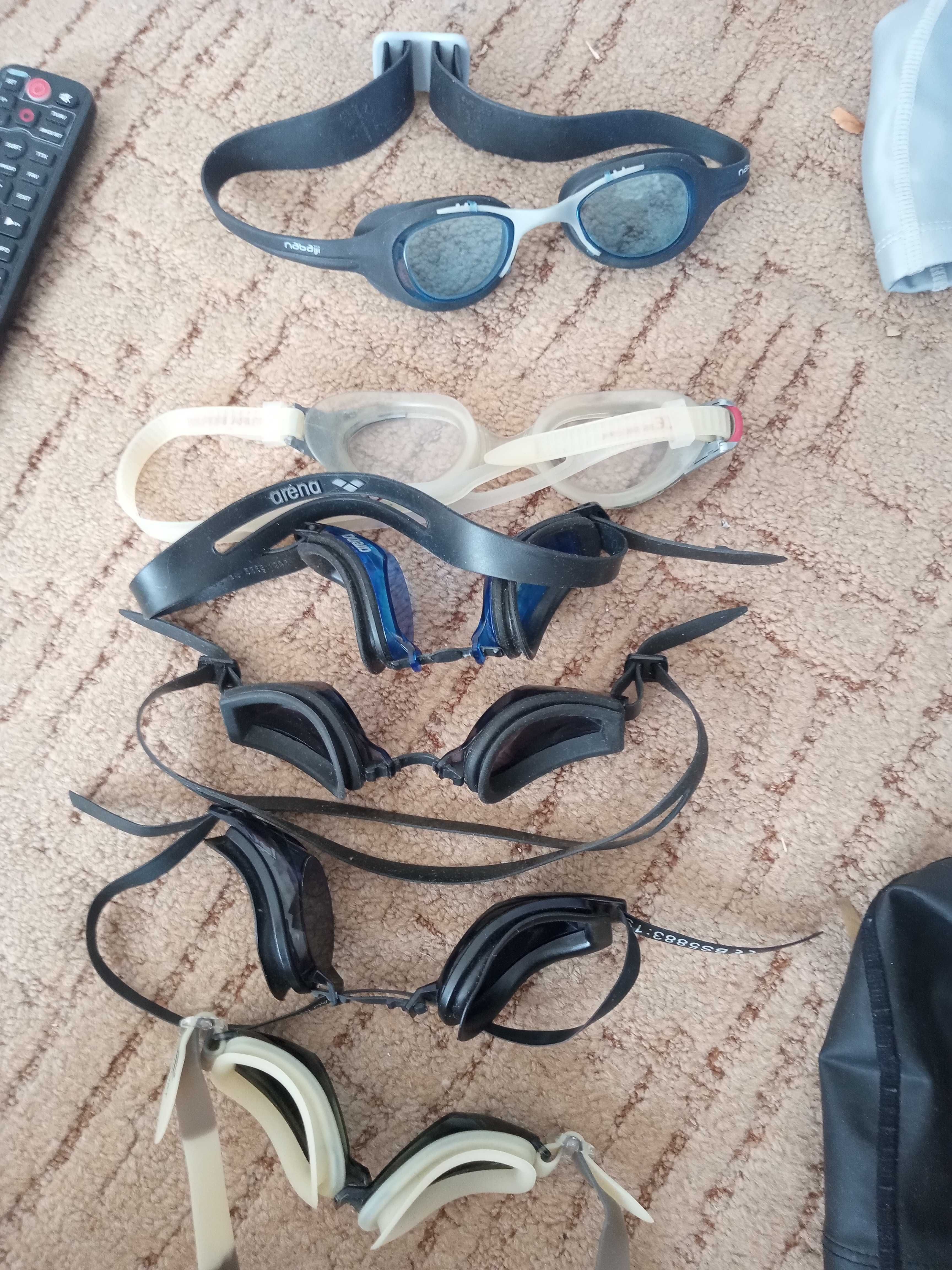 Okulary do pływania czepki arena Speedo