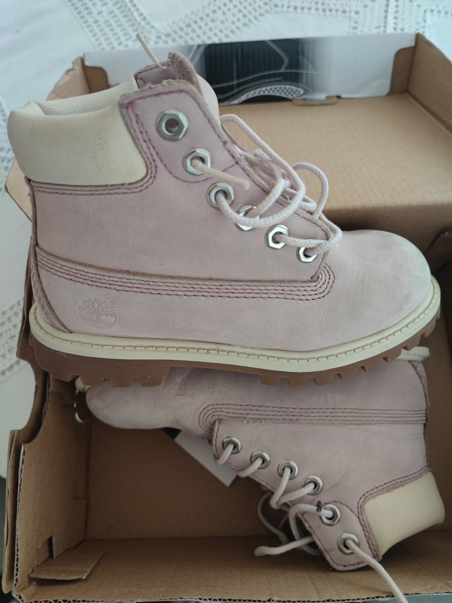 Botas Timberland de Criança Rosa 29