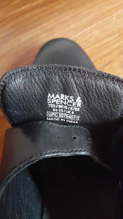 чоловічі шкіряні туфлі Marks&Spencer Sartorial