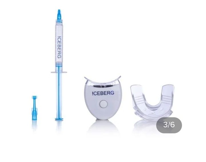Набор !CEBERG Professional Whitening 3 процедуры отбеливания зубов
