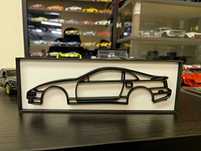 Nissan 300ZX Z32 3D Pudełko Panel Dekoracja DO POKOJU SALONU GARAŻU