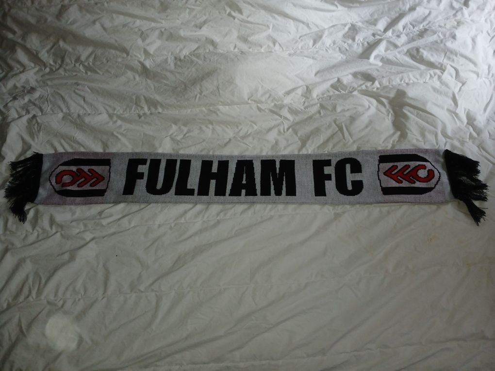 Szalik Fulham FC - szal piłkarski, kibic, Londyn, London