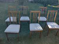 Ładne krzesła komplet 6 sztuk