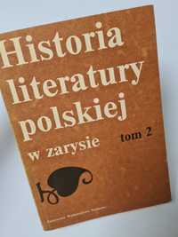 Historia literatury polskiej w zarysie - Tom drugi