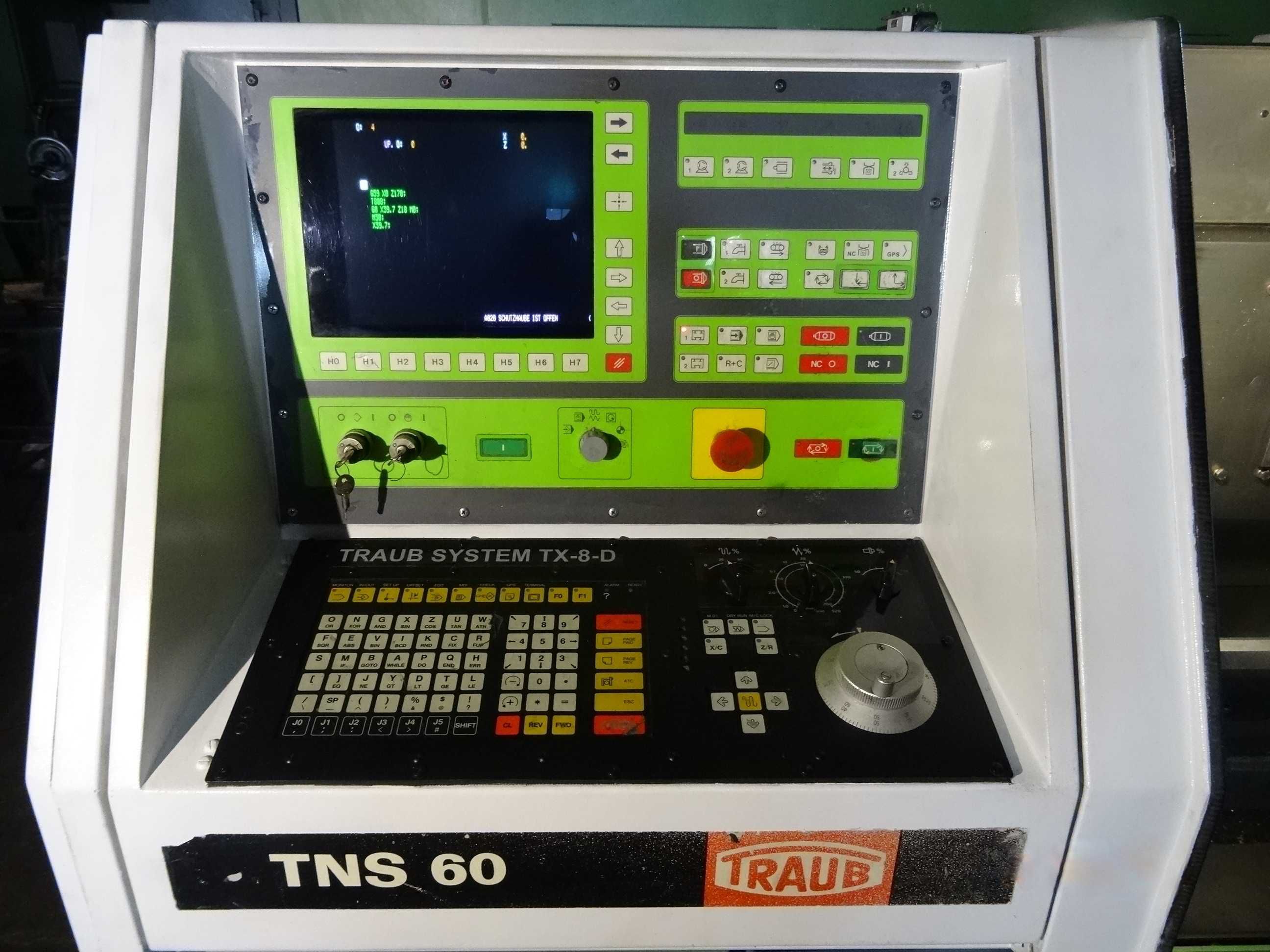 Tokarka CNC TRAUB TNS 60 Zadbana